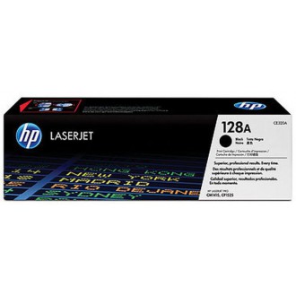 Оригинальный лазерный картридж HP CE320A черный