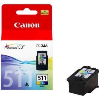 Картридж Canon CL-511 (2972B001/ 2972B007/ 2981B007) Черный