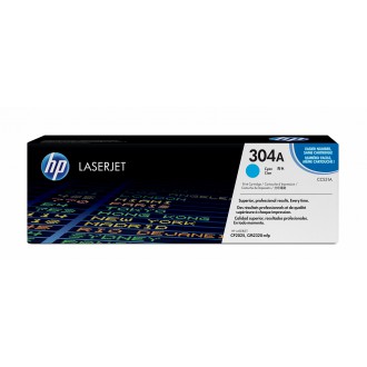 Оригинальный лазерный картридж HP CC531A голубой 
