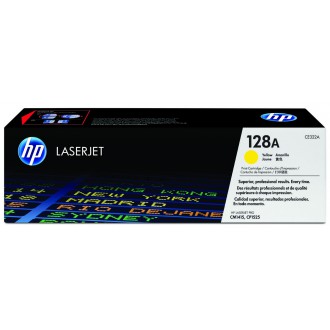 Оригинальный лазерный картридж HP CE322A желтый