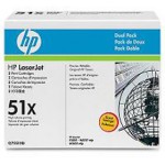 Картридж двойной HP Q7551XD Черный