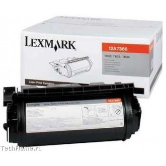 Картридж Lexmark 12A7360  Черный