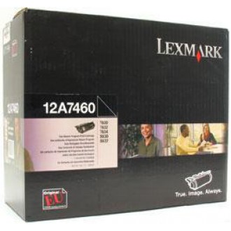 Картридж Lexmark 12A7460  Черный