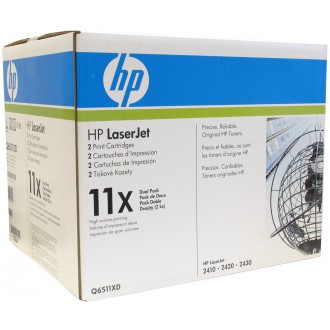 Картридж HP Q6511XD Черный