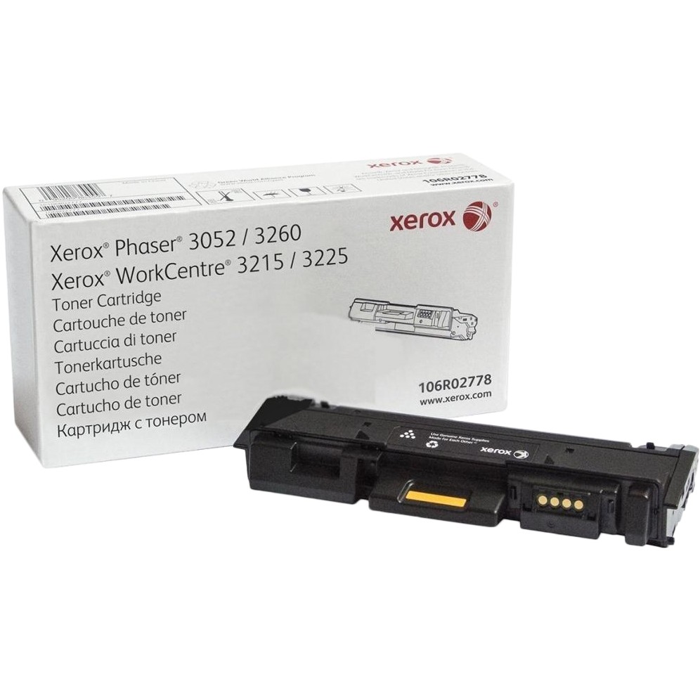 Картридж Xerox 106R02778 Чорний Чорний