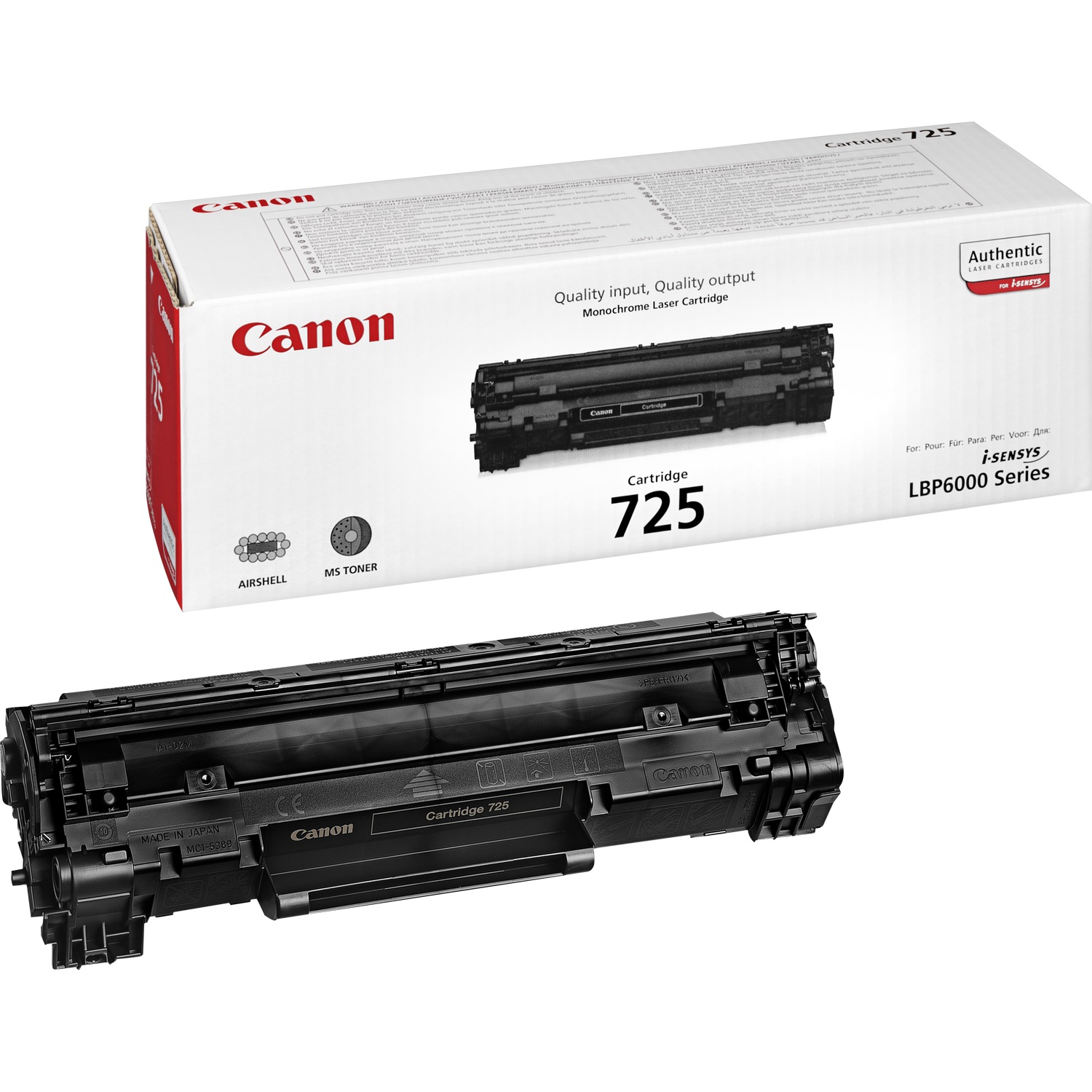 Картридж Canon 725 (3484B002) Чорний