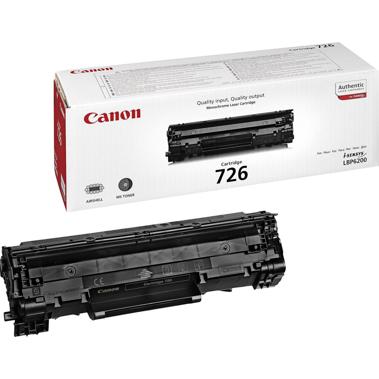 Картридж Canon 726 (3483B002)  Чорний